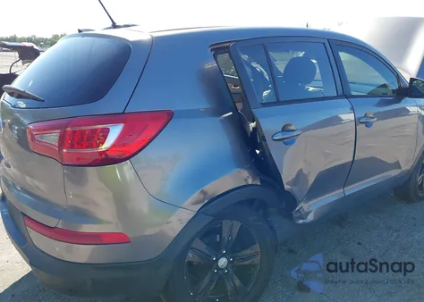 2012 Kia Sportage Lx z USA, uszkodzony, nr VIN KNDPB3A2XC7251193